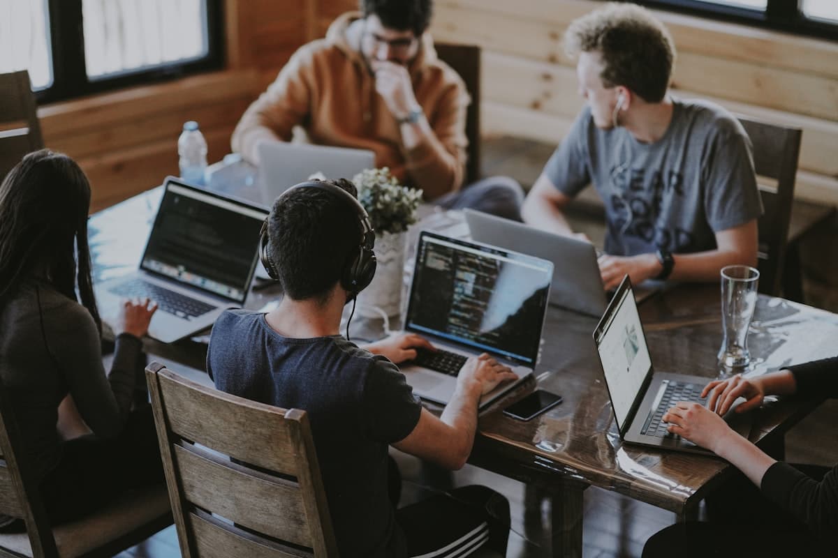 Founder team planning growth capital strategy in a strategy session